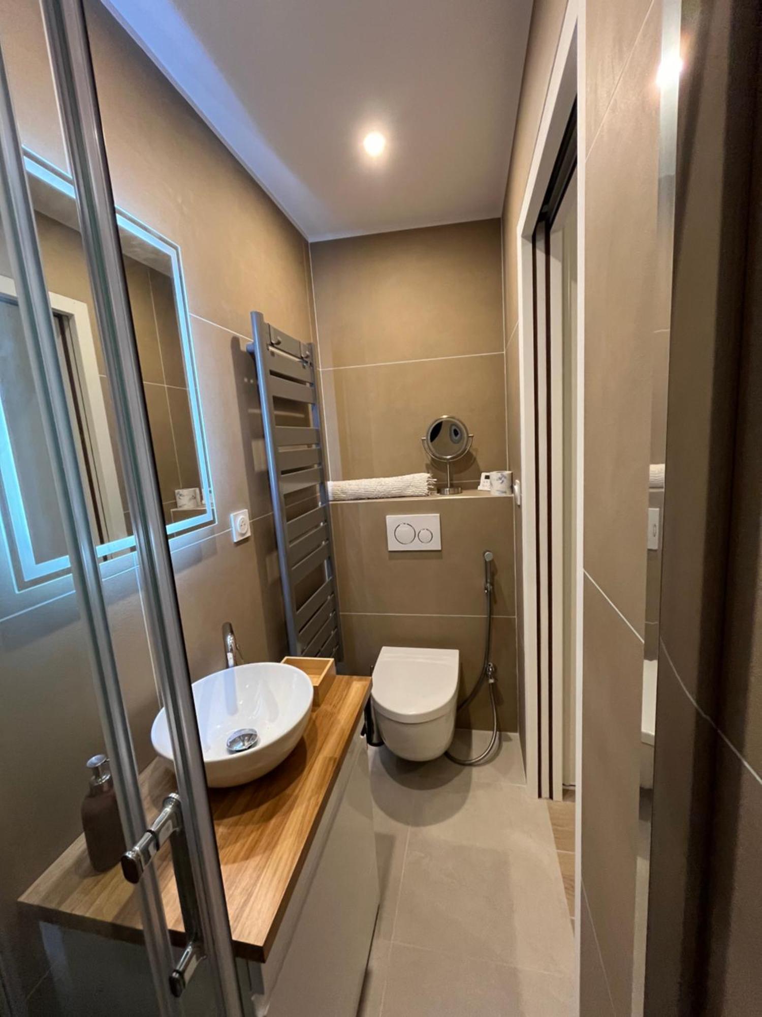 Chambre Chez Habitant Douche Wc Prives - Calme - Terrasse Сен Жермен ан Ле Екстериор снимка